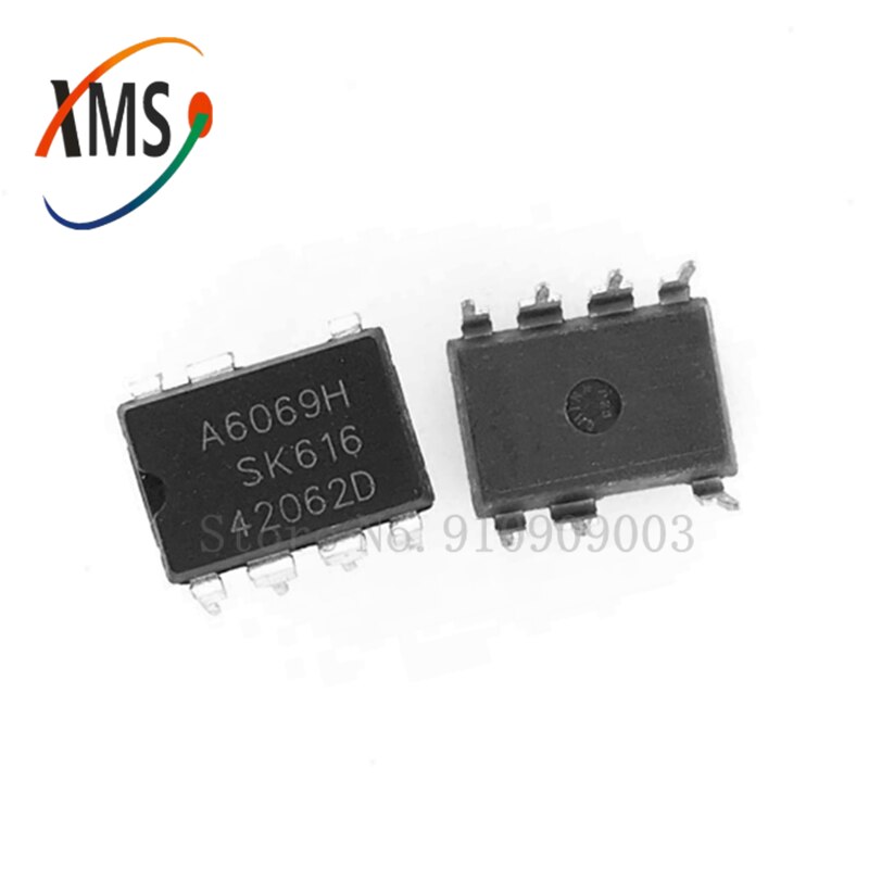 Set 5 linh kiện điện tử Ic A6069H Dip7 Str-A6069H Dip-7 A6069