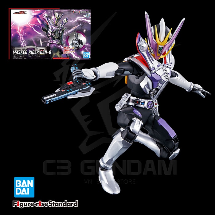 MÔ HÌNH LẮP RÁP GUNDAM FIGURE RISE STANDARD MASKED RIDER DEN-O GUN FORM & PLAT FORM [P-BANDAI] GUNPLA NHẬT BẢN