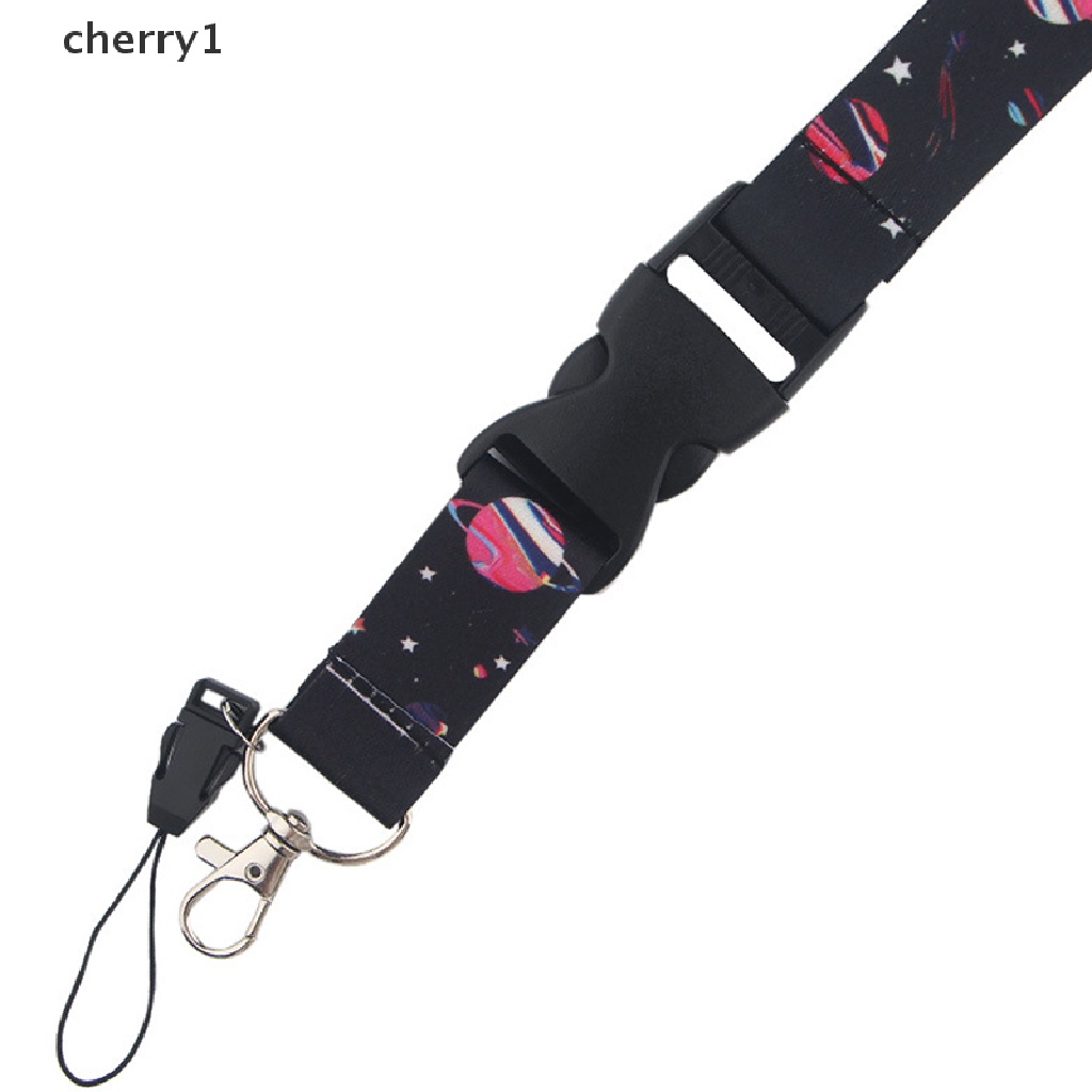[cherry1] Dây Móc Khóa / Điện Thoại Họa Tiết Phi Hành Gia