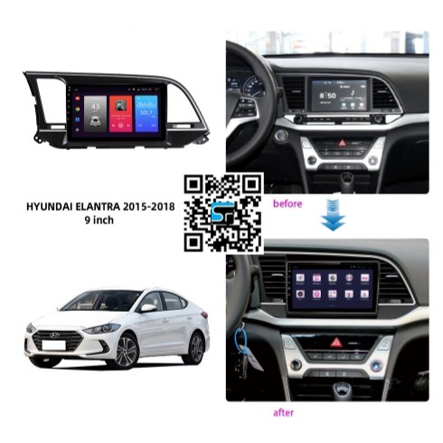 MẶT DƯỠNG CHO XE HUYNDAI ELANTRA 2015-2018 +JAK CẮM ZIN