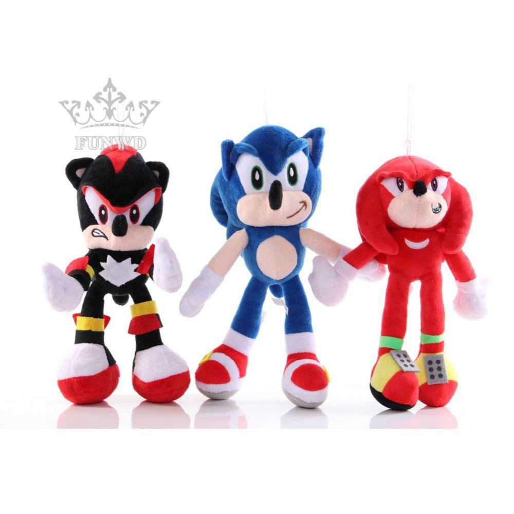 Thú Nhồi Bông Hình Nhân Vật Super Sonic Mềm Mại