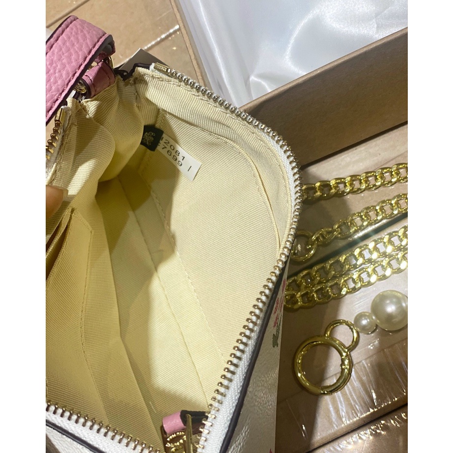 Túi kẹp nách nữ Coach thuyền full box  21cm x5cmx12cm ĐỦ MÀU