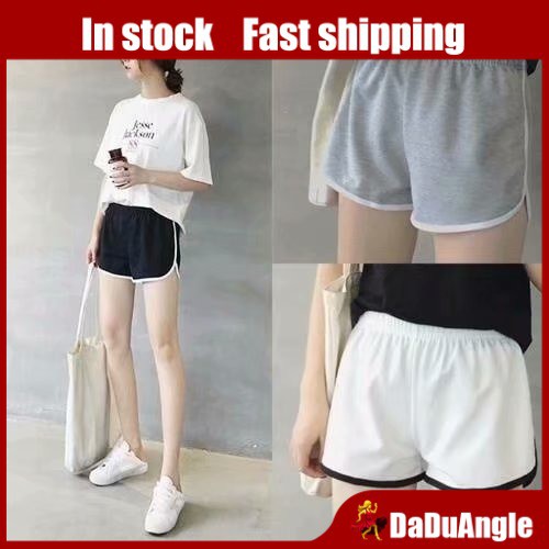 Quần ngắn thể thao ống rộng lưng cao thời trang mùa hè 2020 dành cho nữ