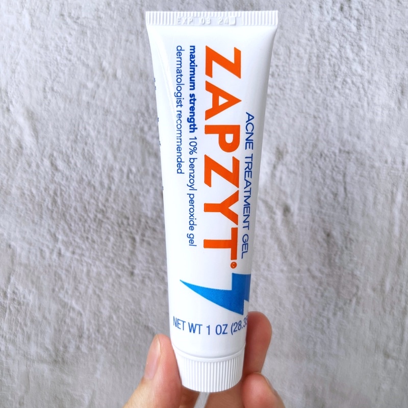 Kem mụn ZAPZYT Acne Treatment 10% Benzoyl Peroxide Gel