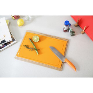 Thớt chữ nhật Salle Ma màu Cam