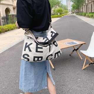 Túi Xách Nữ Vải Bạt Thời Trang Hàn