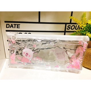 Hộp bút nhựa dẻo trong suốt