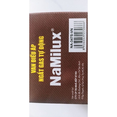 Van điều áp ngắt gas tự động NAMILUX NA 347S - VN.HÀNG CHÍNH HÃNG.