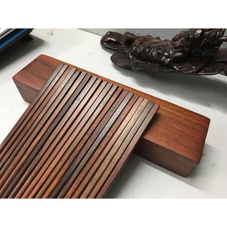 Đũa ăn gỗ trắc đỏ trơn đầu vuông