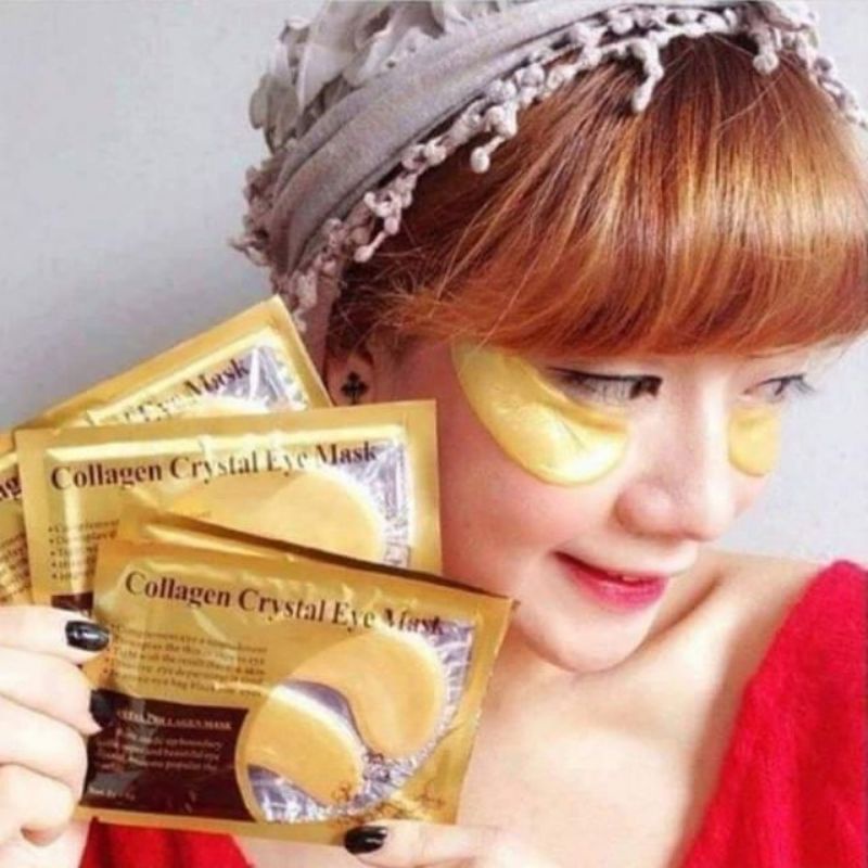 Mặt Nạ Mắt Tinh Chất Collagen Vàng Dưỡng Ẩm Mờ Thâm Bọng Mắt | BigBuy360 - bigbuy360.vn