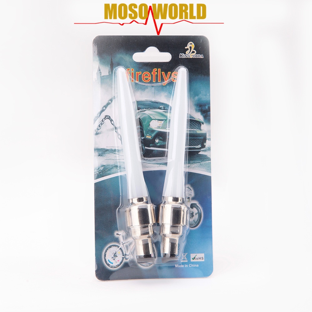 Bộ đèn LED MOSOWORLD lắp van bánh xe đạp
