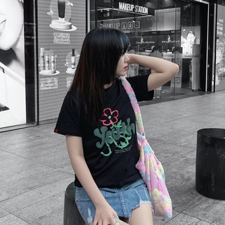 Áo thun Baby Tee nữ Youth Flower ngắn tay cổ tròn dáng vừa form rộng 250gsm Local Brand | Youth Power