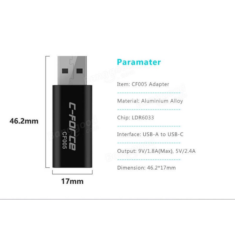 Usb chuyển đổi nguồn nhanh dùng chip LDR6033