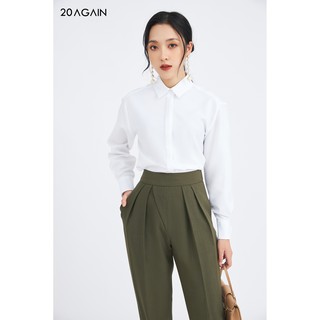 Áo Sơ Mi Cổ Đức 20AGAIN, form basic cá tính ASA1661