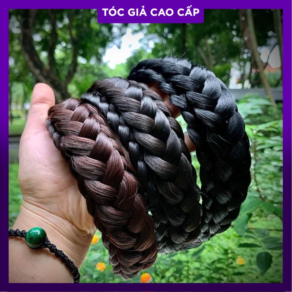 tóc giả cài bính size 4 và 5