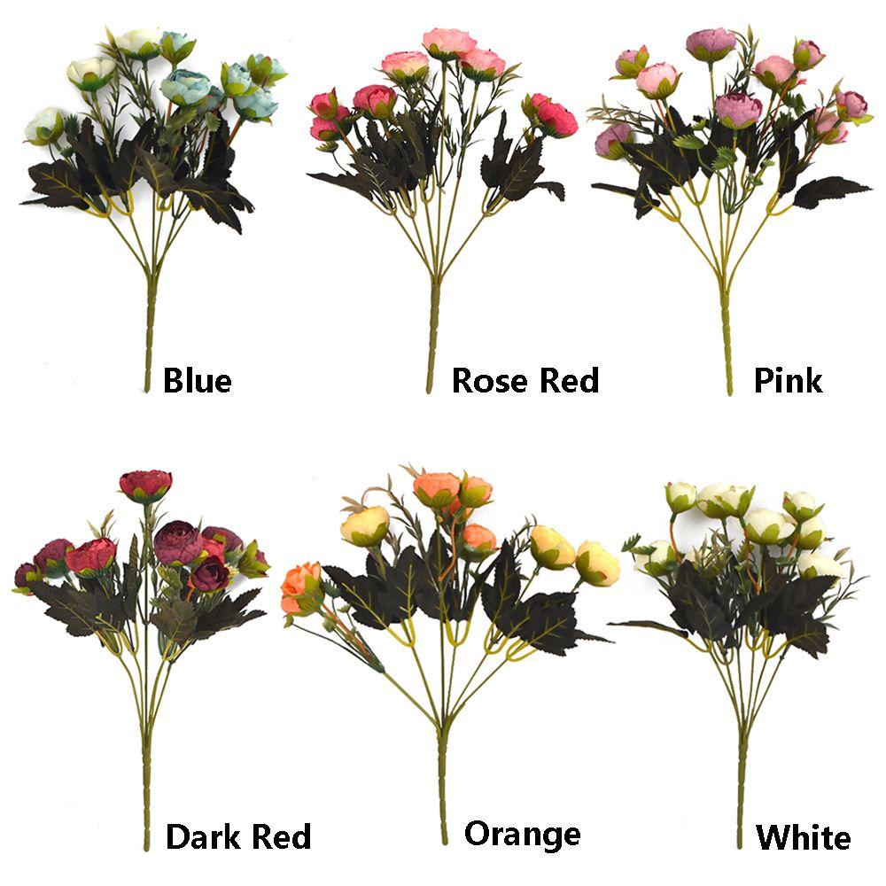 KUNHEV Hoa Mẫu Đơn Giả Trang Trí Tiệc Mùa Thu|Bó Hoa Mẫu Đơn Giả Trang Trí Tiệc Cưới