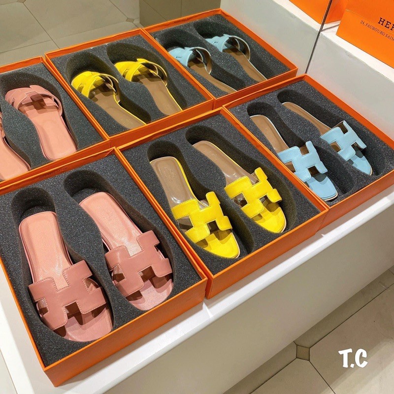 Dép hm da trơn fullbox