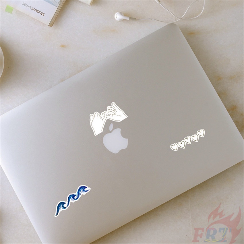 100Pcs/Set ❉ VSCO Healing Vibes Series B Stickers ❉ DIY Fashion Waterproof Doodle Decals Stickers