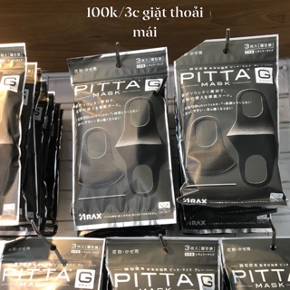Khẩu trang PITTA mask ( 1 set 3 cái)