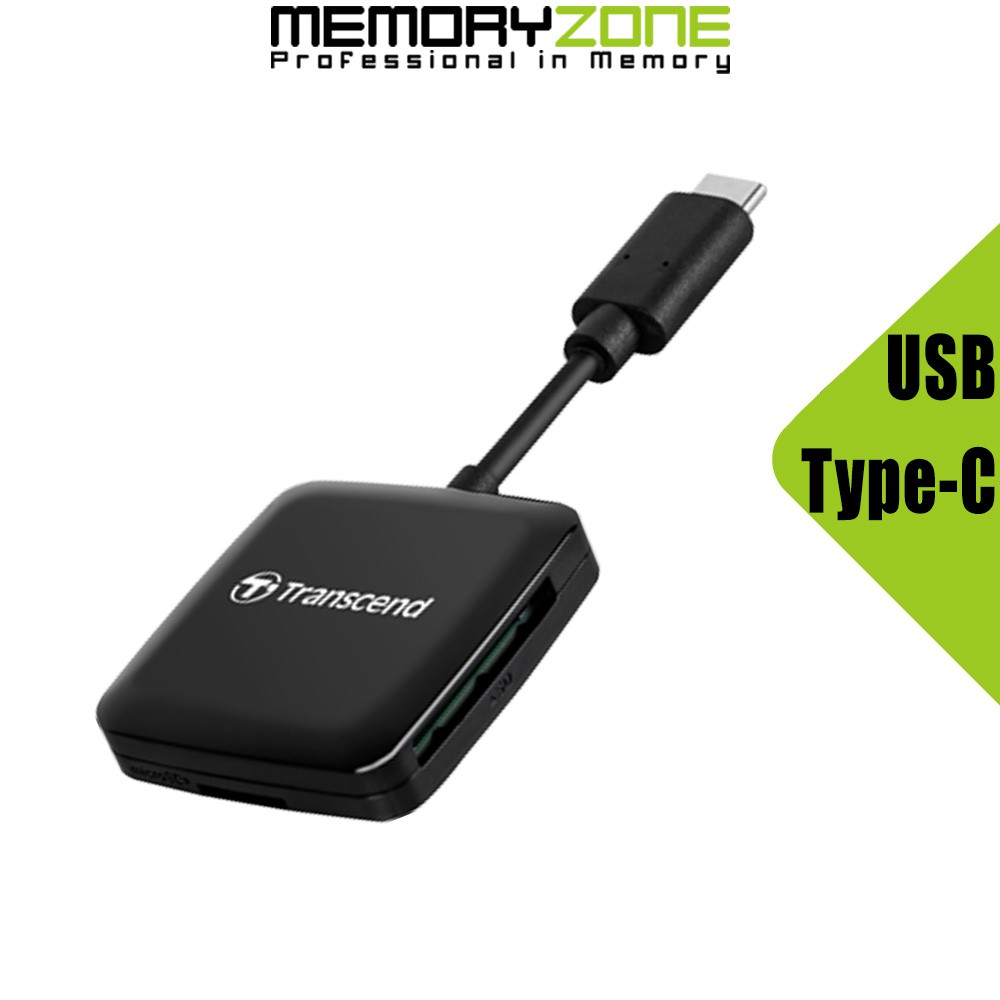 Đầu đọc thẻ nhớ Transcend USB Type-C OTG TS-RDC3K