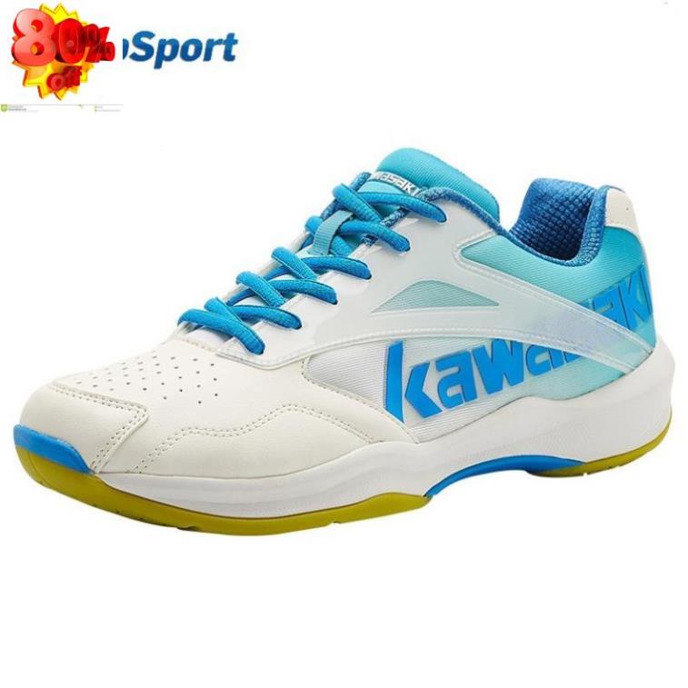 Giày cầu lông Kawasaki K171 mẫu mới, chống mài mòn, giảm chấn hiệu quả dành cho nam và nữ đủ size, hàng có sẵn :V $ â