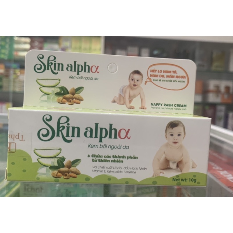 Kem bôi ngoài da Skin alpha - 10gram