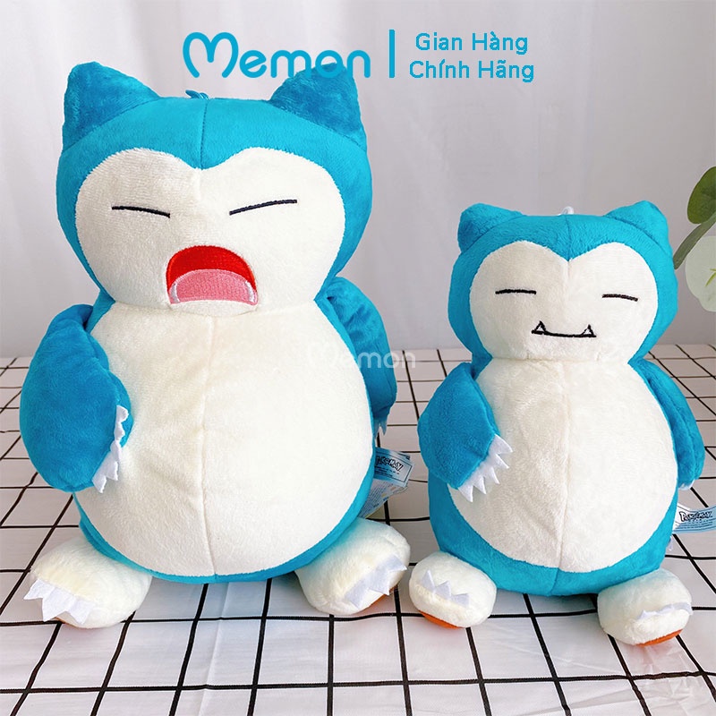 [Mã LIFEM1 giảm 50k đơn 99k] Gấu Bông Kabigon Snorlax Pokemon Cấp Memon