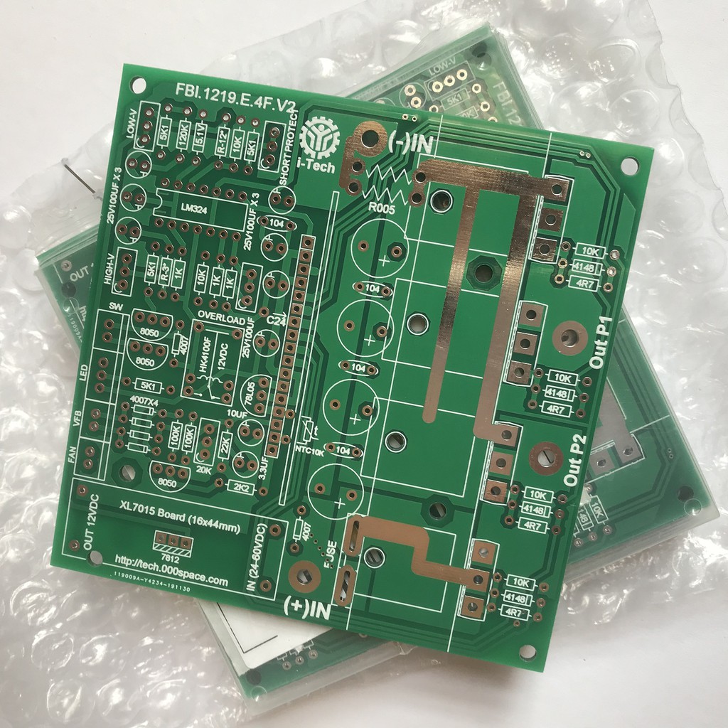 DIY bo mạch kích điện DC - AC sóng sin chuẩn - FET TO247-LM324