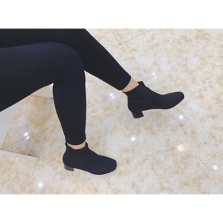 Boot len chun cổ thấp