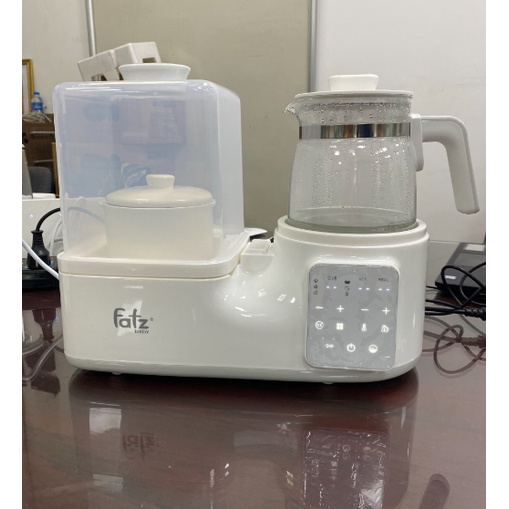 Máy Tiệt Trùng Sấy Khô, Hâm Nước Pha Sữa, Nấu Cháo Đa Năng FATZ BABY MULTIMAX 3 - Bảo hành 12 tháng