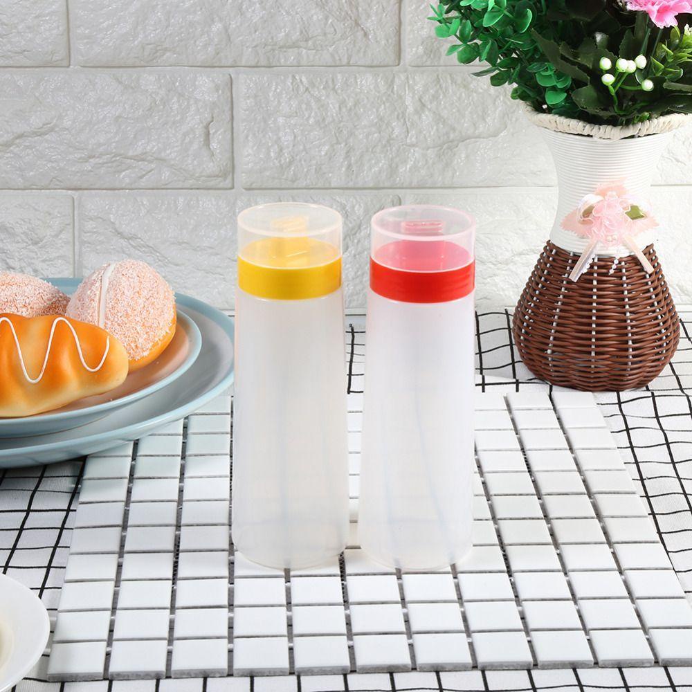 Bình Đựng Nước Sốt 4 Lỗ Bằng Silicone An Toàn Cho Nhà Bếp