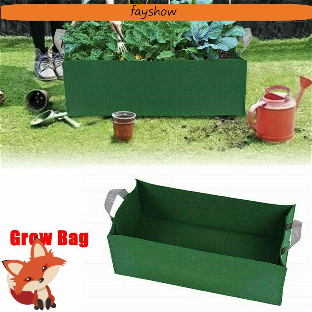 Túi Trồng Cây Hình Vuông Bằng Vải Không Dệt Nhiều Màu Sắc Có Thể Tái Sử Dụng