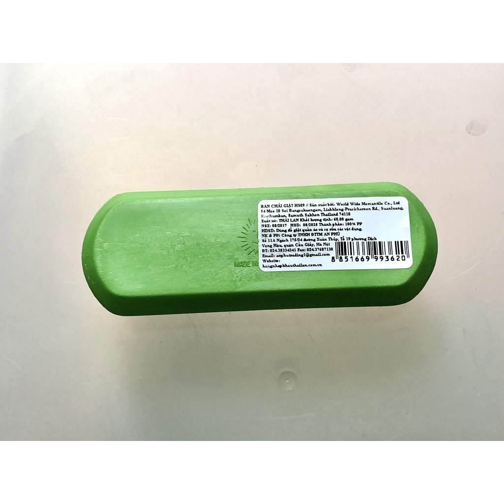 Bàn Chải nhựa giặt quần áo  Nhập khẩu THÁI LAN HS09