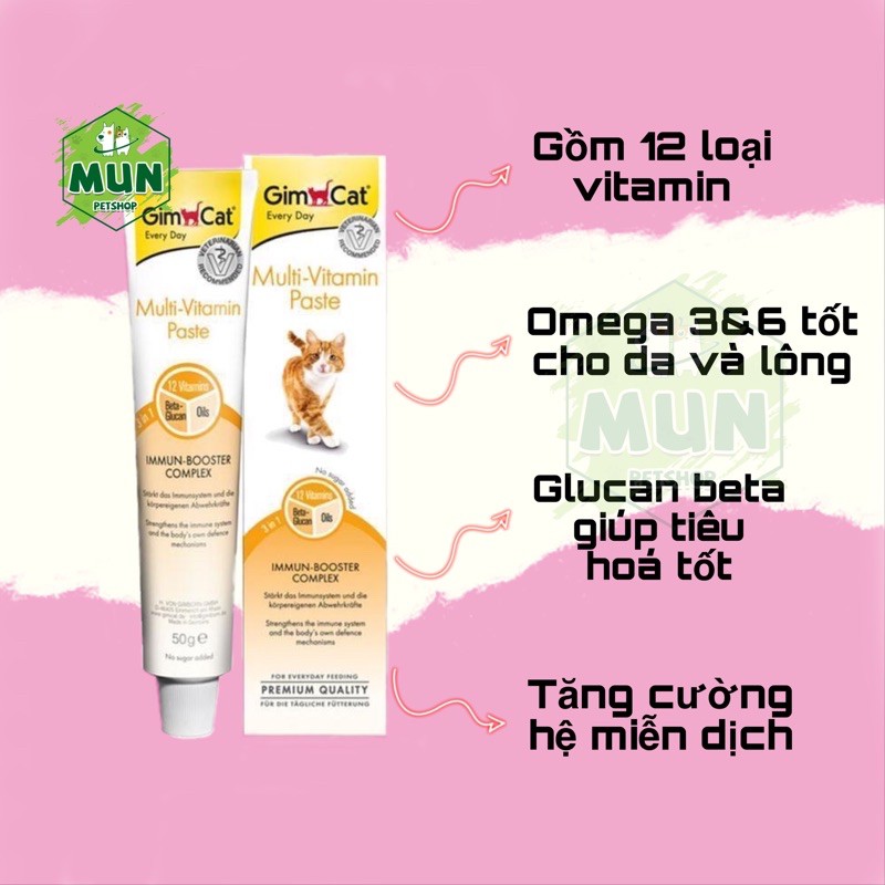 Gel GimCat Multi-Vitamin 50gr