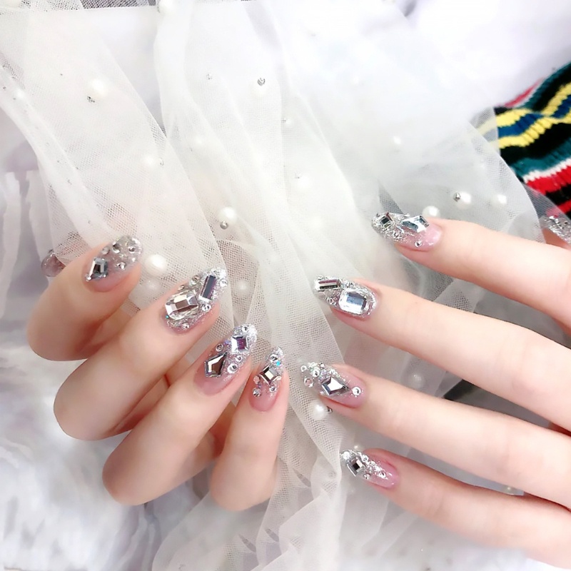 Hạt Pha Lê Trang Trí Móng Tay Nghệ Thuật DIY