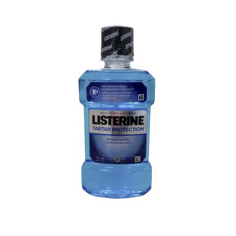 Nước Súc Miệng Listerine Tartar Protection 250ml (màu xanh)