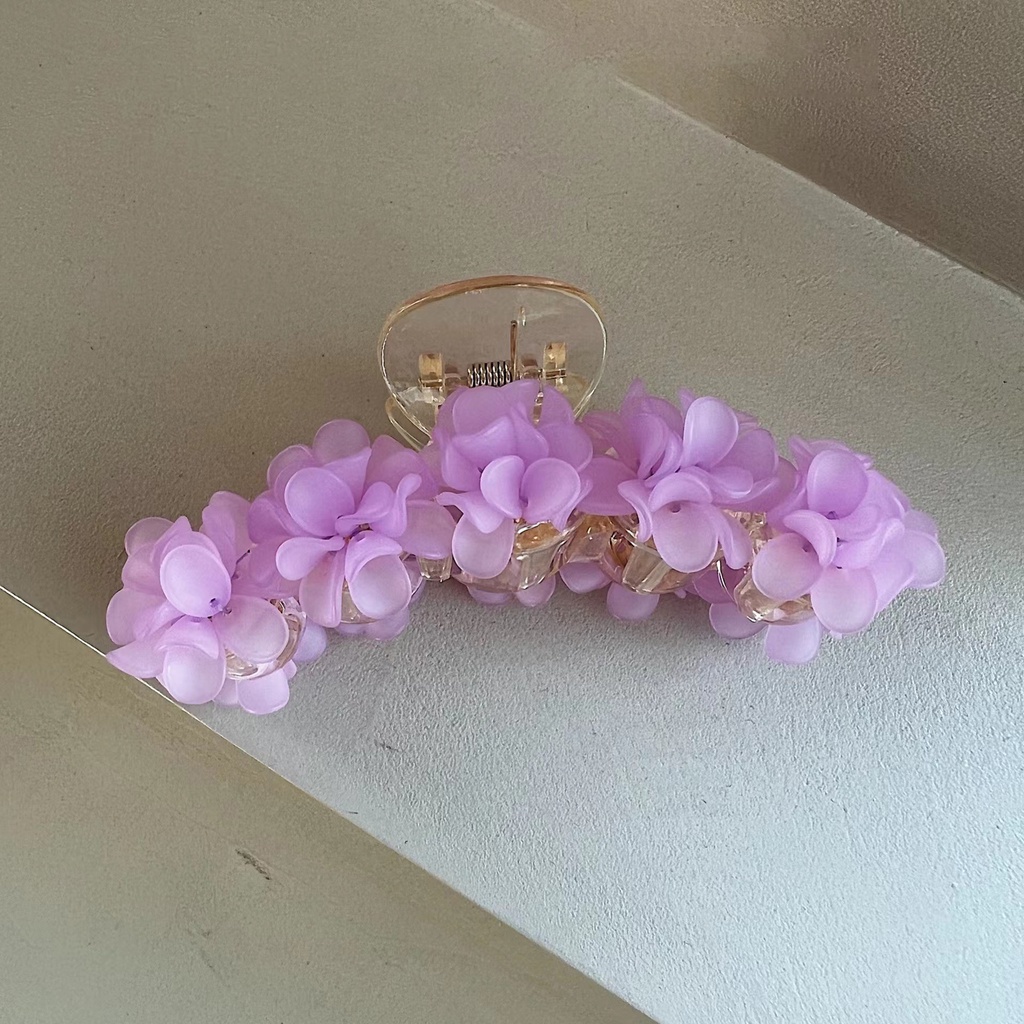 Kẹp Tóc Hình Hoa Lan / Cá Mập Thanh Lịch Cho Nữ