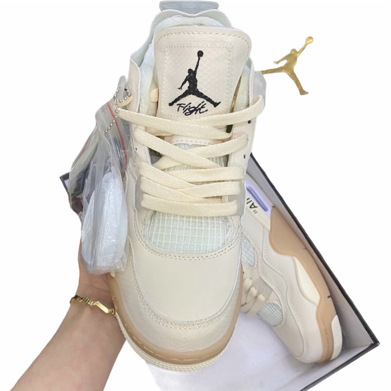 Giày Jordan 4 Off White nam nữ hàng trung-11