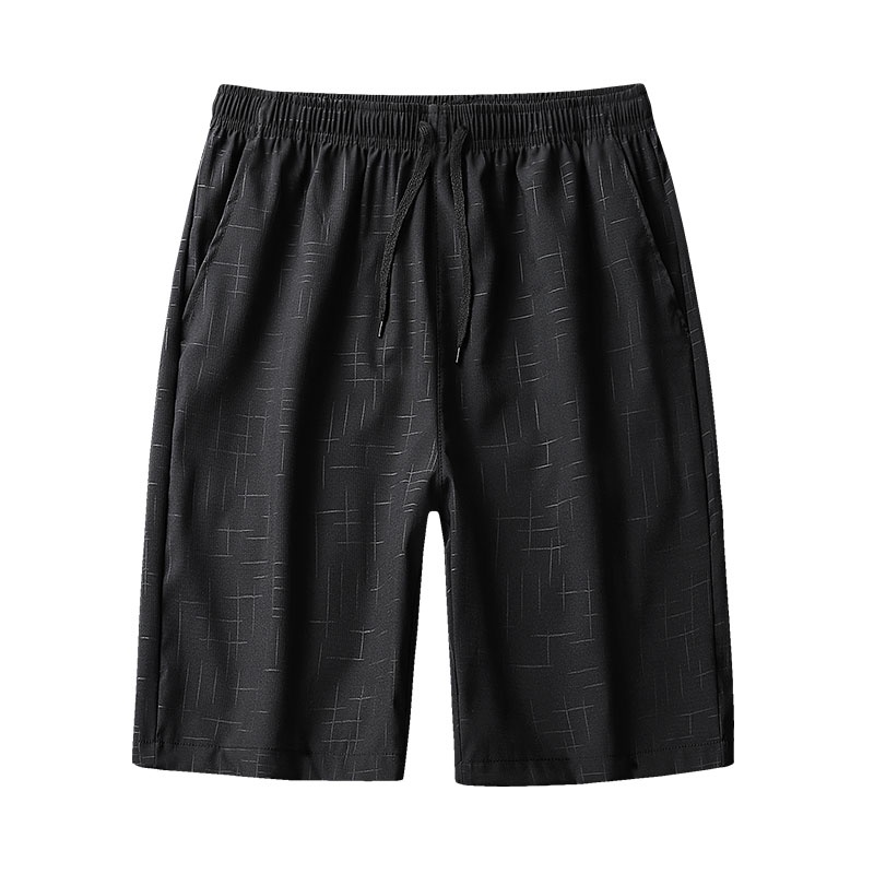 【zipper Pocket】Quần short lưng thun co giãn tốt thời trang mùa hè cho nam