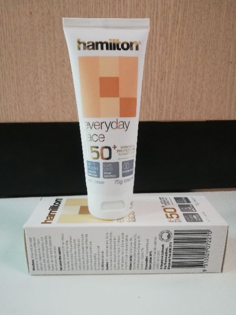 (HÓT) KEM CHỐNG NẮNG HAMILTON EVERYDAY FACE CREAM SPF 50+ (CÓ MẪU MỚI)