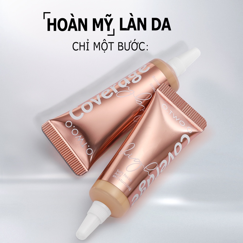 Che Khuyết Điểm O.TWO.O dạng tuýt Che Phủ Quầng Thâm, Mụn Lâu Trôi Chống Thấm Nước 10g SC033
