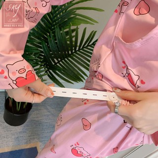 Bộ đồ bầu và sau sinh chất thun co giãn 4 chiều (ảnh-thật, hàng Quảng Châu)