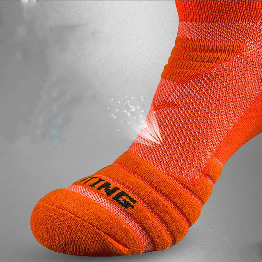 Đôi Vớ Cotton Đơn Giản Thoải Mái Thời Trang Chơi Bóng Rổ Cho Nam