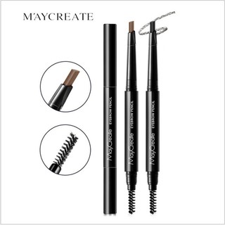 Chì Kẻ Lông Mày 2 đầu Lâu Trôi MAYCREATE Nội Địa Trung (5g)