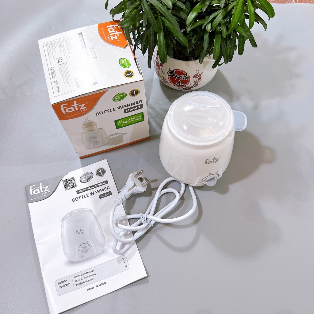 Máy hâm sữa Fatz baby 3 chức năng momo 1 hàn quốc - hâm ủ sữa , hâm thức ăn tiệt trùng bình sữa