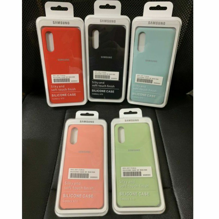 Ốp lưng chống bám bẩn Silicon Cover Galaxy A20/A30/A70