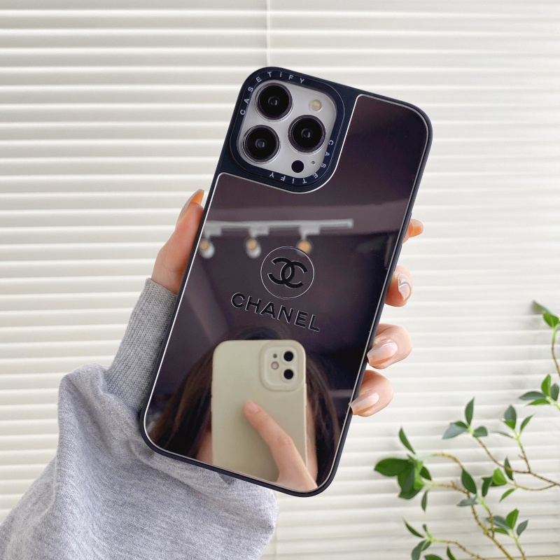 Ốp Điện Thoại Mặt Gương Chống Sốc Chống Rơi Cho iPhone 13 12 11 Pro Max XS XR X