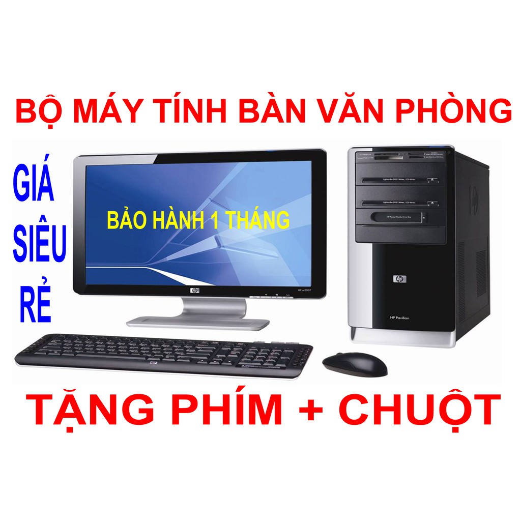 BỘ MÁY TÍNH VĂN PHÒNG + TẶNG PHÍM, CHUỘT | WebRaoVat - webraovat.net.vn