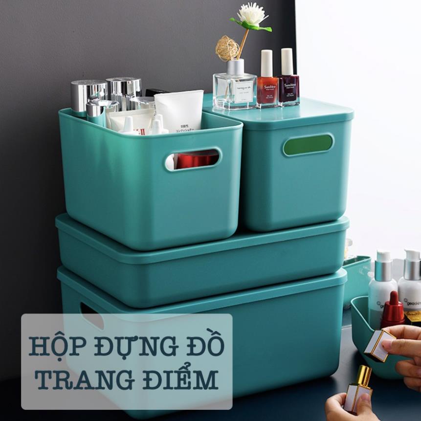 Hộp Đựng Đồ, Đồ Chơi Enoda Home Có Nắp Decor Để Bàn Nhiều Màu Cao Cấp Q002