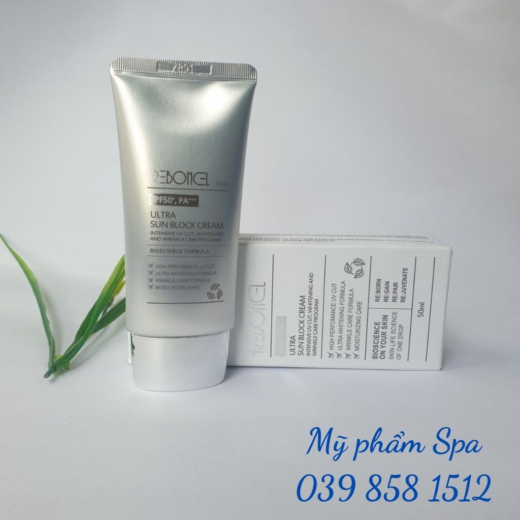 Kem Chống Nắng Reborn Cell ULTRA SUNBLOCK CREAM SPF 50+, PA+++ - Mỹ phẩm Hàn Quốc CHính hãng.